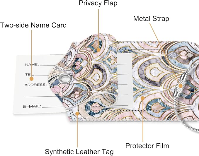 Fintie Luggage Tags, Privacy Cover ID Label - Image 4