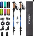 KINGGEAR Nordic Walking Stick, TP1 Hiking Poles Retractable Lightweight 7075 by KINGGEAR