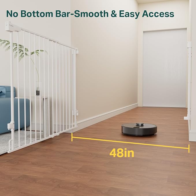 Cumbor 34" Extra Tall Baby Gate - Image 4