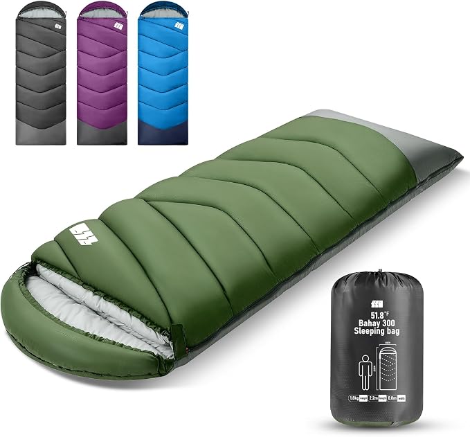 Sleeping Bags for Adults Cold Weather, Waterproof, Lightweight Sleeping Bag for by Unknown