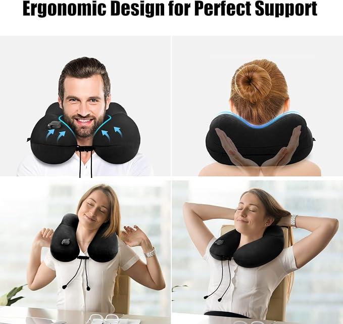 urophylla Inflatable Travel Neck Pillow - Image 2