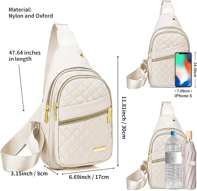 Small Sling Bag For Women Men Casual Crossbody Sling Backpack - Image 3