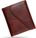 Leather RFID Wallet for Men, Slim Leather Mens Wallet, Handcraft Men's Wallets by Deerhandmade