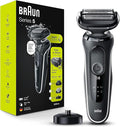 Braun Electric Razor for Men, Waterproof Foil Shaver, Series 5 5050cs, Wet & by Braun