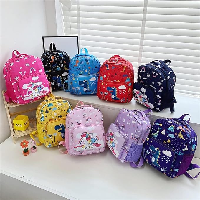 POWOFUN13 inch Kids Toddler Preschool Travel Backpack Cute Cartoon Backpack - Image 8