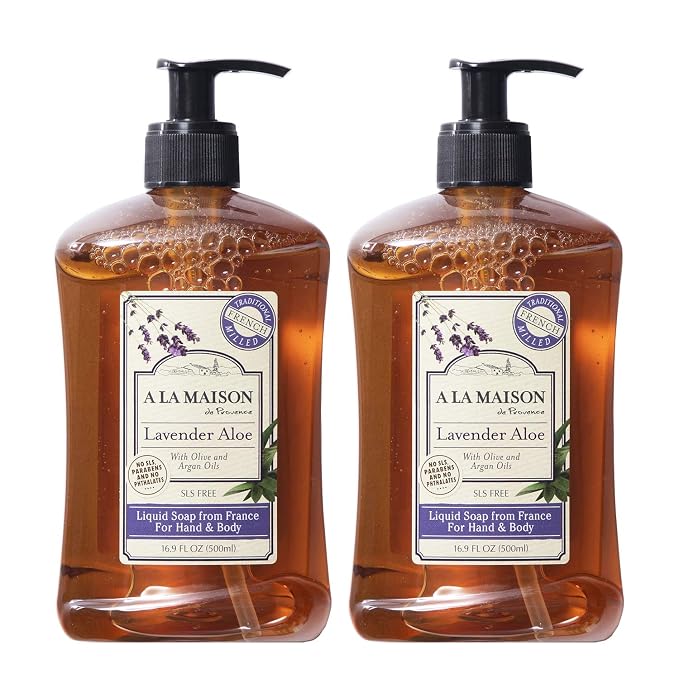 A LA MAISON de Provence Lavender Aloe Liquid Hand and Body Soap by ALaMaison