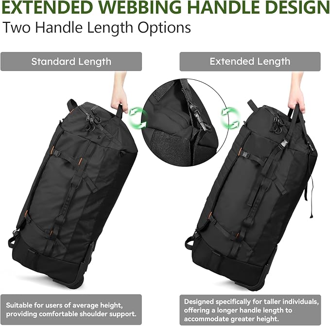 Vomgomfom 86L Collapsible Wheeled Luggage - Image 4