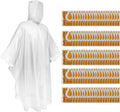 SaphiRose Disposable Rain Ponchos Emergency Clear Poncho by SaphiRose