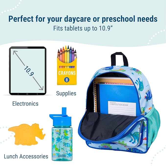 Wildkin 12-inch Kids Backpack – Padded, Adjustable - Image 5