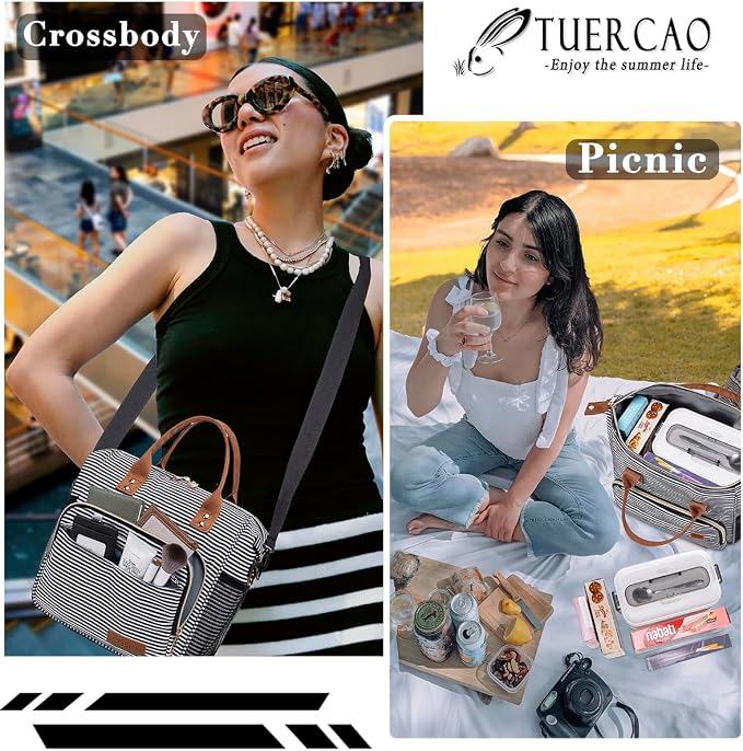 TuErCao Lunch Bag Women Insulated Lunch Box - Image 5