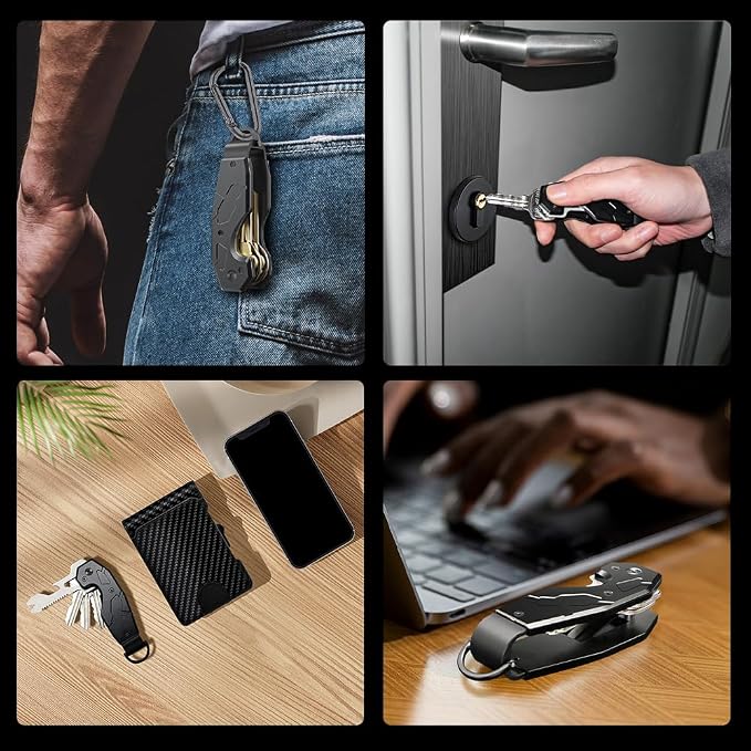 Zeeker Compact Key Organizer Keychain - Image 6