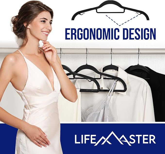 LifeMaster 30 Pcs. Dry Wet Clothes Hangers - Image 4