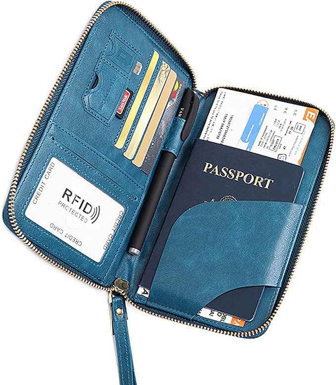 Rowgins Rfid Blocking Passport Holder Wallet, Rowgins Rfid Passport Holder - Image 2