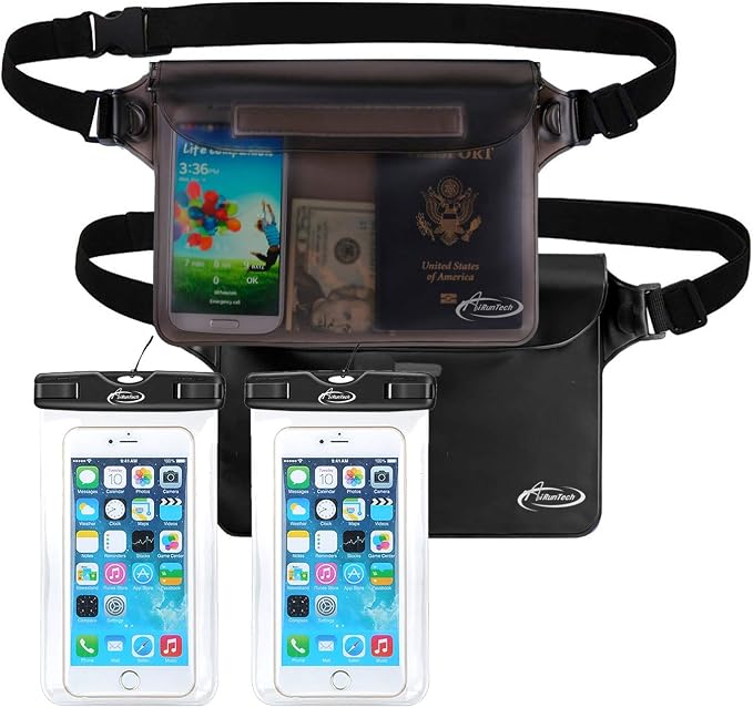 AiRunTech Waterproof Dry Bag and Waterproof Cell Phone Bag by AiRunTech