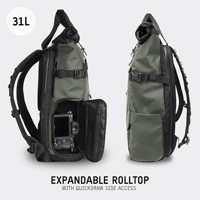WANDRD PRVKE 31L, V3 Backpack: Weather-Resistant Travel & Camera Backpack - Image 2