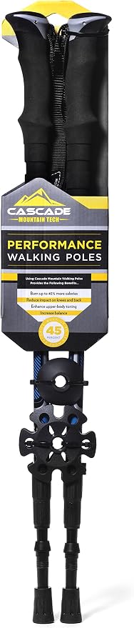 Cascade Mountain Tech Lightweight Aircraft-Grade Aluminum Trekking Poles - Image 3