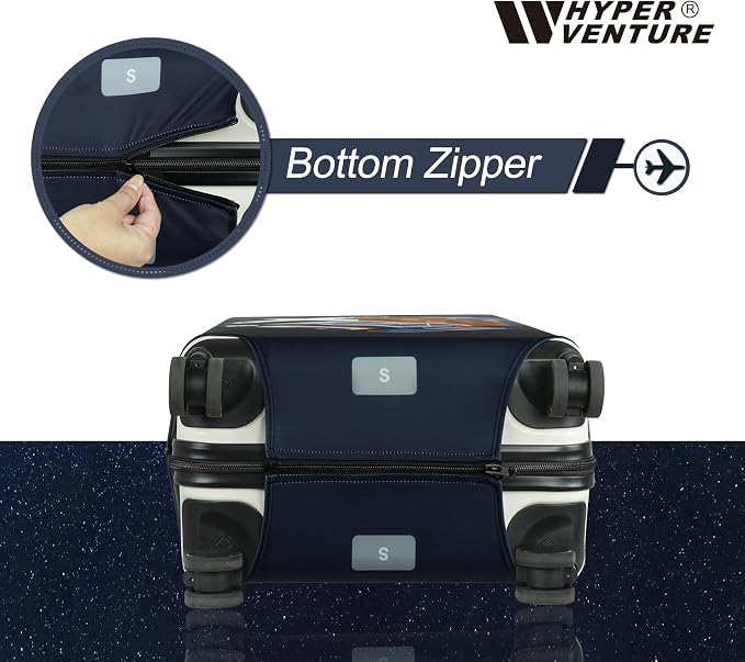 HYPER VENTURE Washable Luggage Cover - Image 3