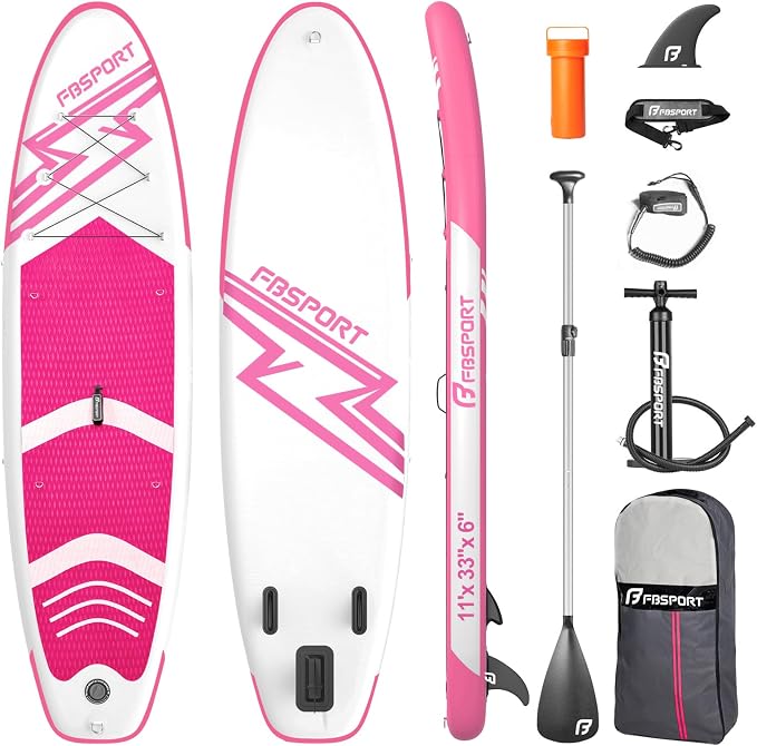 FBSPORT 11' Premium Stand Up Paddle Board, Yoga Board by FBSPORT