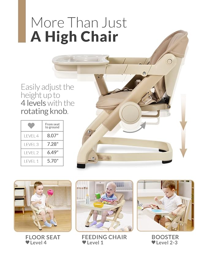 Feed Me 3-in-1 Travel High Chair Booster Seat - Image 3