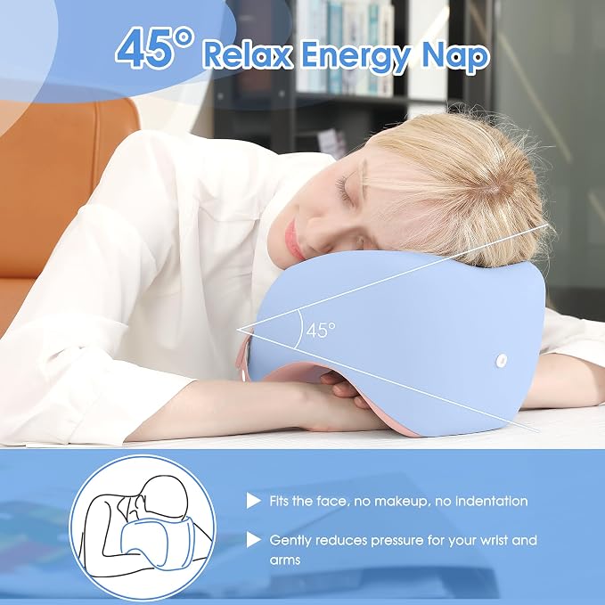 Travel Neck Pillow, Ergonomic Airplane Pillow - Image 3