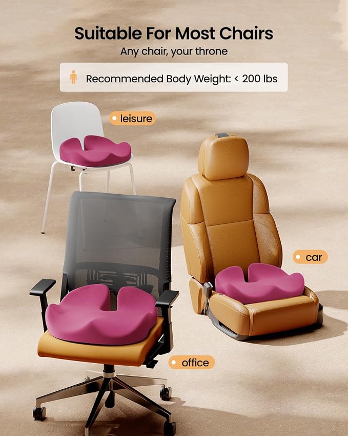 ProtoArc Seat Cushion, Office Chair Cushion - Image 6