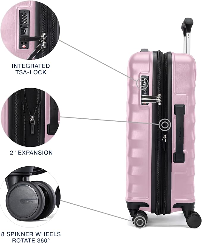 Travelpro Maxlite Air V2 Hardside Expandable Carry on Luggage, 8 Spinner Wheels - Image 4