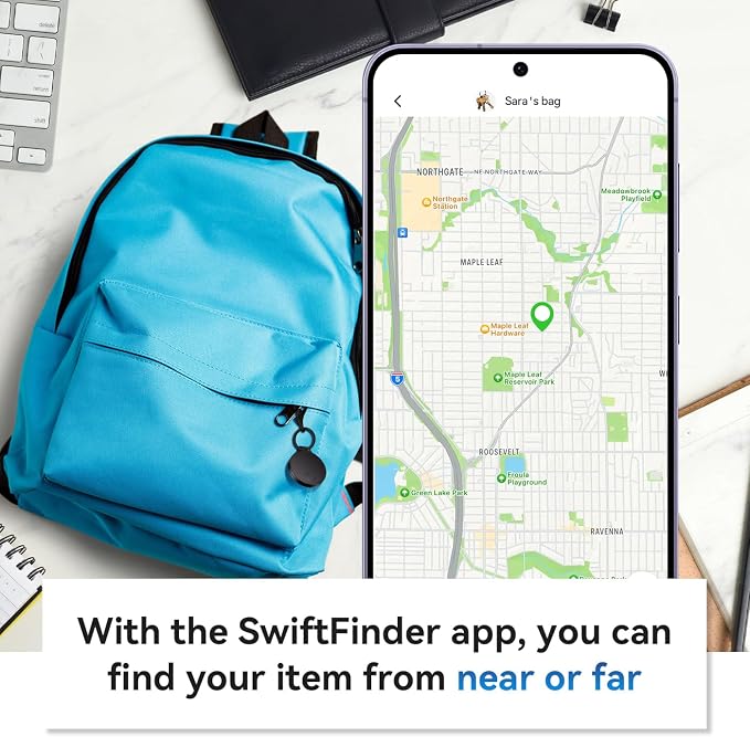 Keys Finder, and More; Android and iOS Compatible, Phone Finder, Water - Image 4