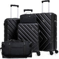 Luggage Sets 5 Piece, Suitcases by Eeeza