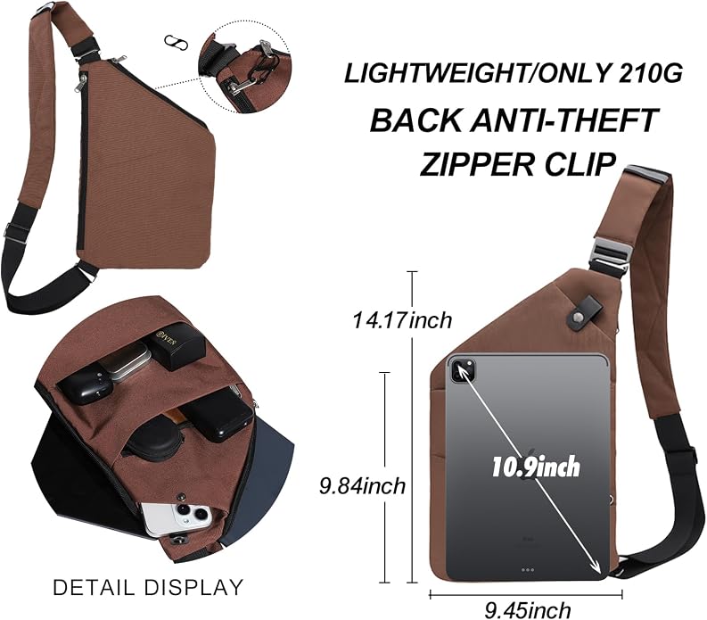 Anti Theft Crossbody Travel Bags - Image 3