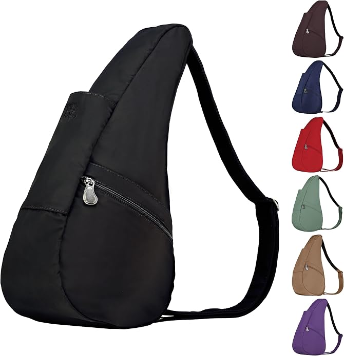 AmeriBag 17" Microfiber Crossbody Sling Healthy Back Bag by AmeriBag