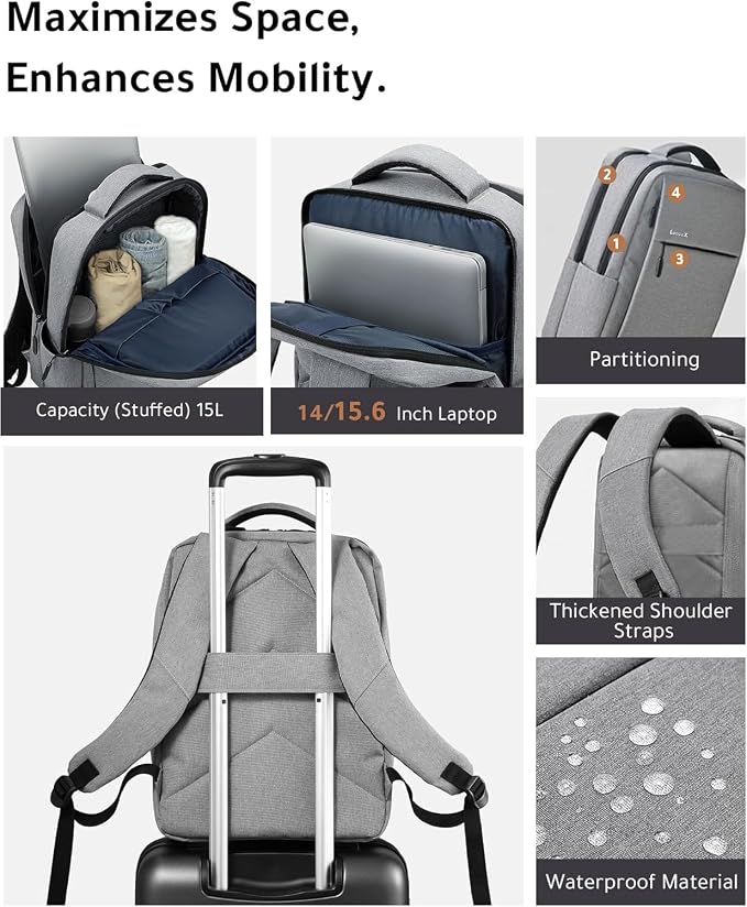 LUGGEX All Aluminum Carry On Luggage - Image 8