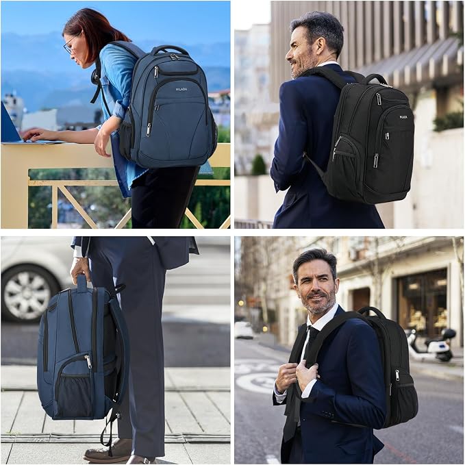 MILADA Travel Backpack For Men Laptop Backpack Women Business Carry On Backpack - Image 11