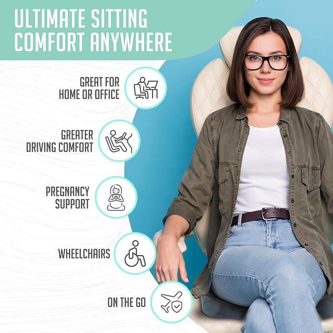 Foldable Sit Bone Seat Cushion - Image 5