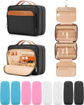 Travel Hanging Toiletry Bag for Women, Cruise Ship Essentials, by COOSKY