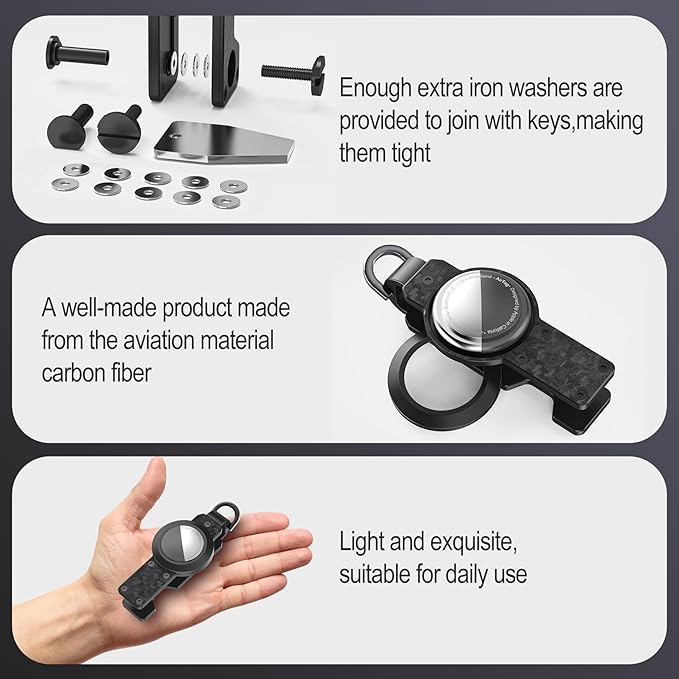 Key Organizer for Men/Women Compact Key Holder Minimalist Key Case Metal Key - Image 6