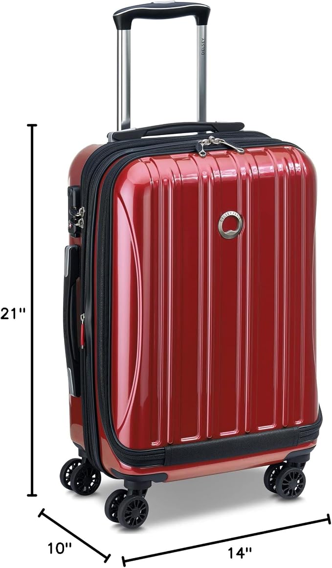 Delsey Luggage Helium Aero, International Carry On Luggage, Front Pocket Hard - Image 10