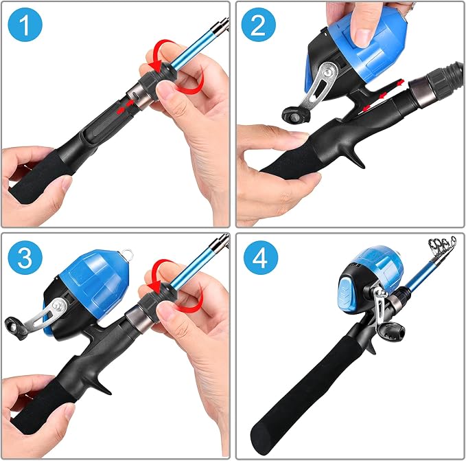 PLUSINNO Kids Fishing Pole - Image 5