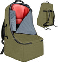 Padded Car Seat Travel Bag for Airplane, Heavy Duty Backpack for Air Travel by ZRRAJOY