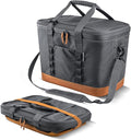 CleverMade Collapsible Insulated Cooler Bag – Leakproof Soft Folding Cooler by CleverMade