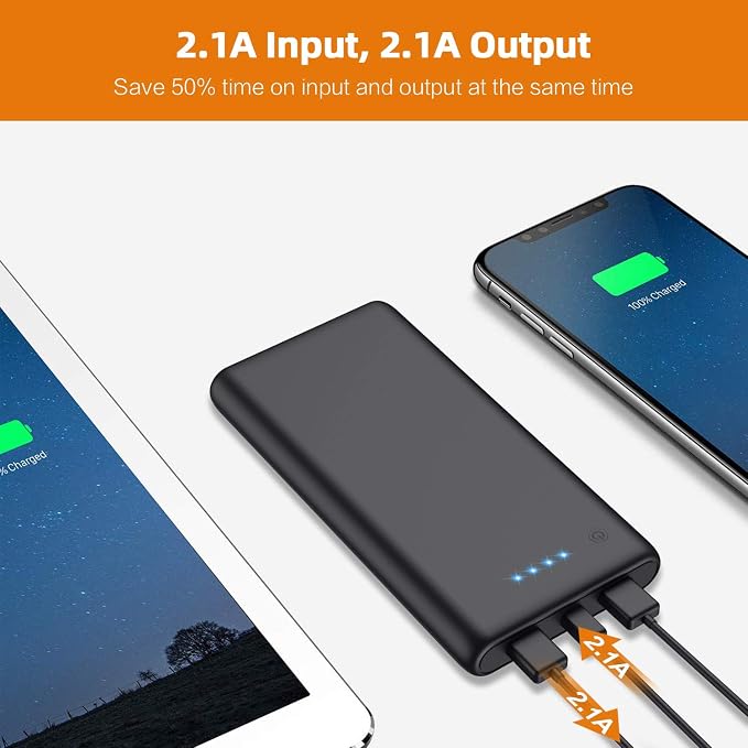 Portable Charger Power Bank 25800mAh Huge Capacity External Battery Pack - Image 4