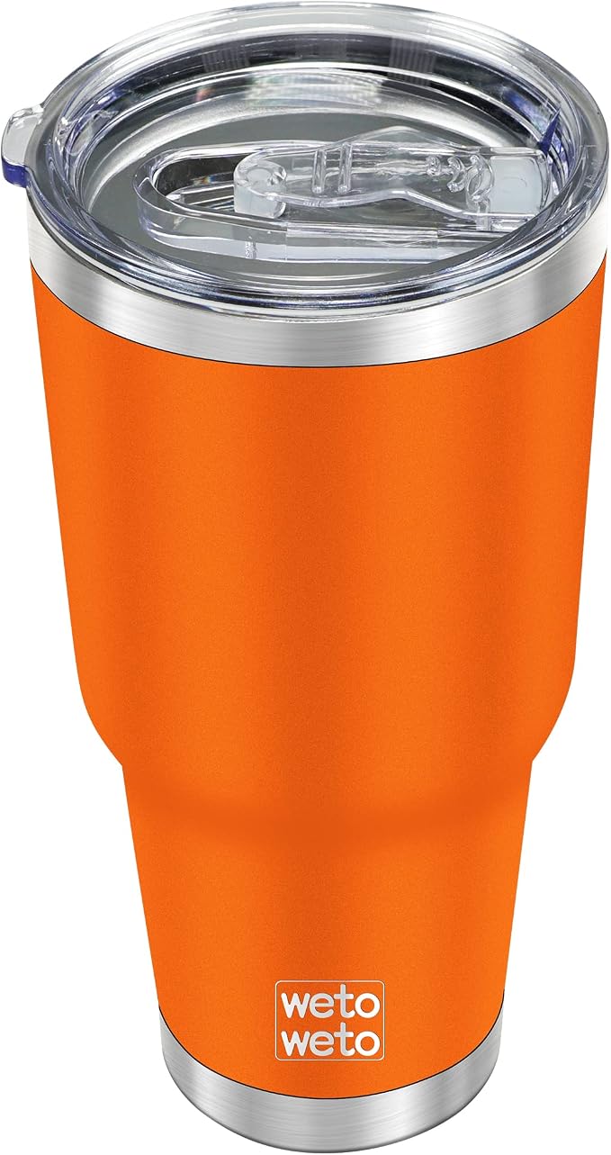 WETOWETO 30oz Tumbler, Stainless Steel Vacuum Insulated Water Coffee Tumbler Cup by Wetoweto