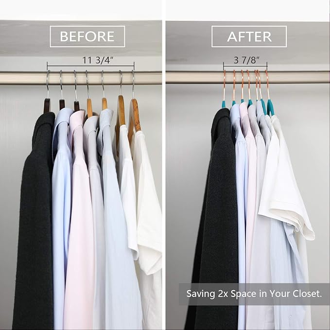 MIZGI Premium Velvet Hangers Heavy Duty - Image 4