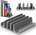 Multiple Laptop Holder Vertical – Adjustable Laptop Vertical Stand Holds 5 by Unknown