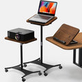 NAMON Laptop Floor Stand with Wheels - 2 in 1 Dual-use Floor & Desk by NAMON