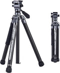Fotopro Carbon Fiber Travel Tripod 2.2lbs Ultralight 64 Inch Portable Compact by Fotopro