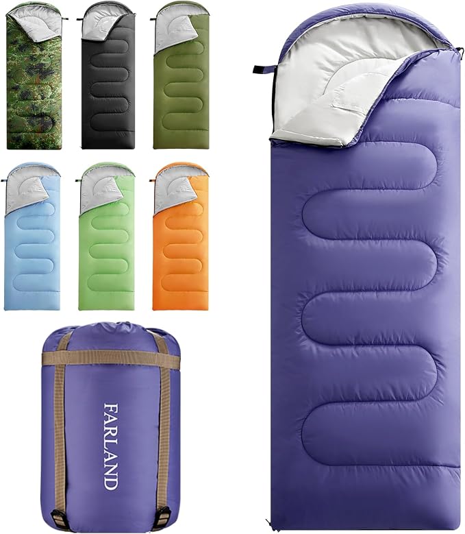 FARLAND Sleeping Bags 30℉ for Adults Teens Kids by FARLAND