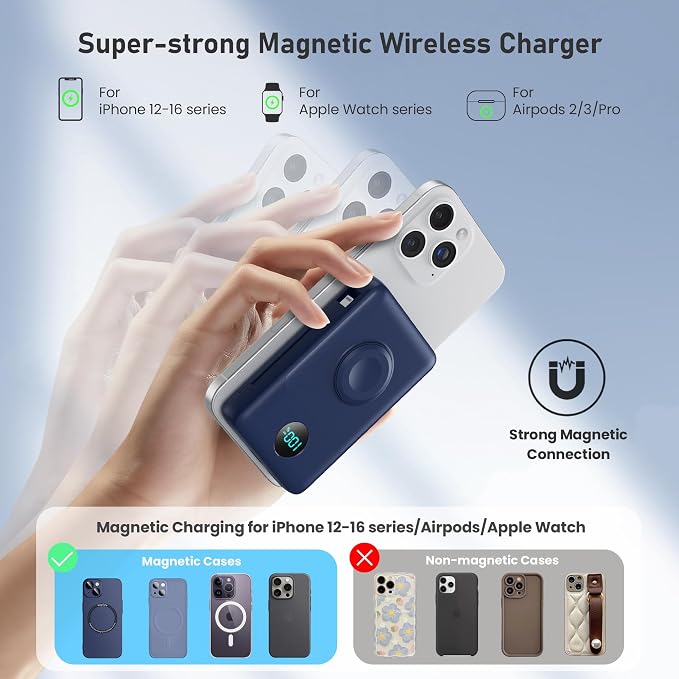 Magnetic Portable Charger for iPhone - Image 6
