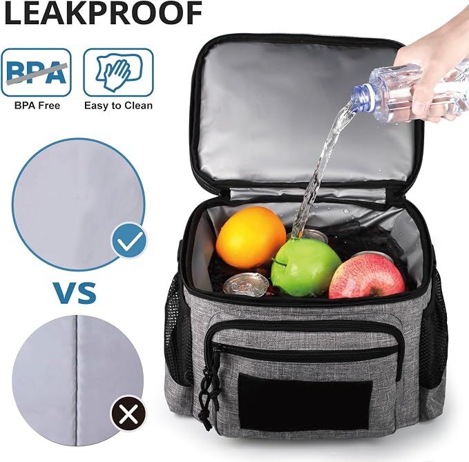 ATRIPACK Lunch Bag for Men, Double Deck Tactical Lunch Box Work - Image 7