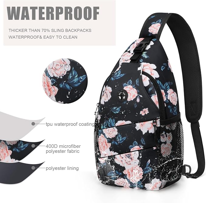 Crossbody Bags for Women Men Trendy Sling Bag Bakpack Casual Chest Bag - Image 4