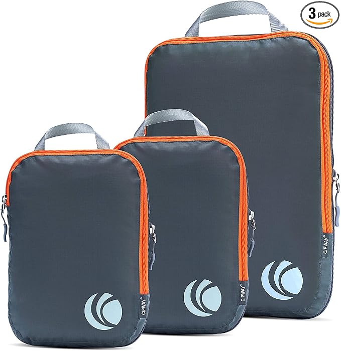 Cipway Compression Packing Cubes Set, Ultralight Expandable Travel Packing by Cipway